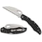 Spyderco 2023 Spyderco Reveal 9, Cara Cara 2 Wharncliffe, Serrated Edge SPY-BY03SBKWC2 - alternate 1